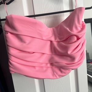 Pink Zara corset top
